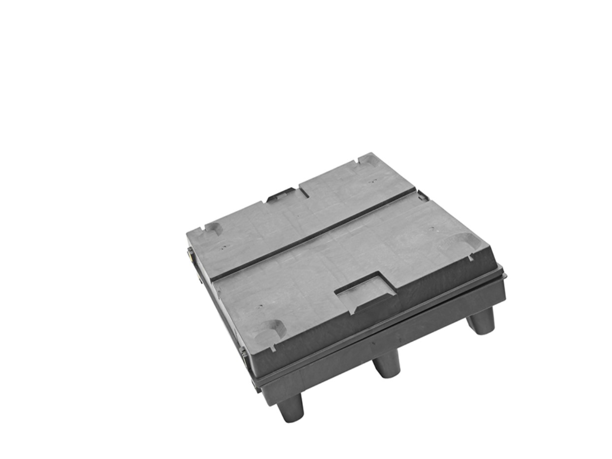 Kunststoffpalette ultraleichte Faltbox im Euromaß, 1200x800x850 mm, TIDUS MAGIC BOX 1208