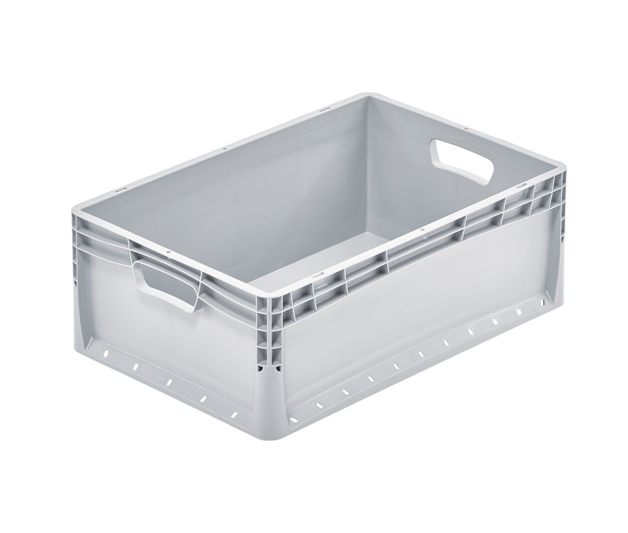 Behälter lightline geschlossen 600 x 400 x 220 mm  Farbe: grau