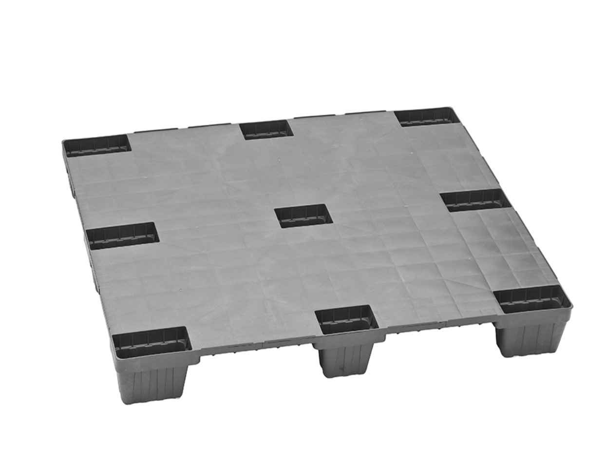 Kunststoffpalette leicht, 1200x800x140 mm TIDUS LIGHT 1208 CD